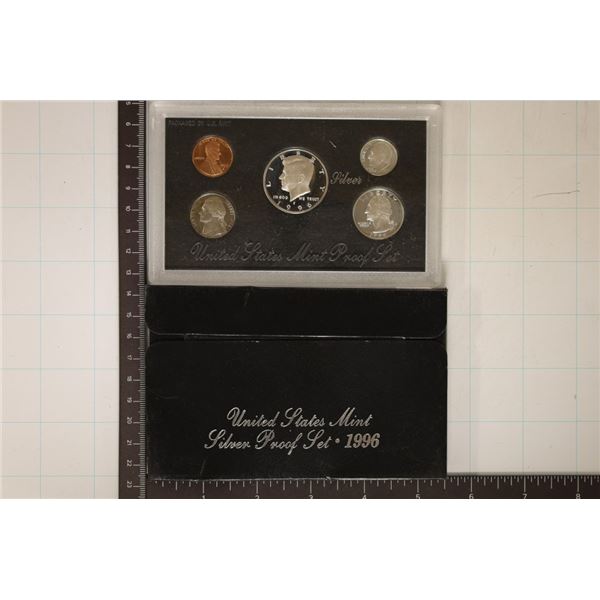 1996 US SILVER PROOF SET (WITH BOX)
