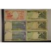 Image 1 : 6 BANK OF INDONESIA BILLS: 1992 100 RUPIAH, 3-1992