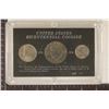 Image 1 : 1976 BICENTENNIAL 3 COIN SET IN HARD PLASTIC CASE
