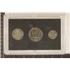 Image 2 : 1976 BICENTENNIAL 3 COIN SET IN HARD PLASTIC CASE