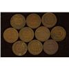 Image 2 : 10 ASSORTED INDIAN HEAD CENTS: 1900-1907