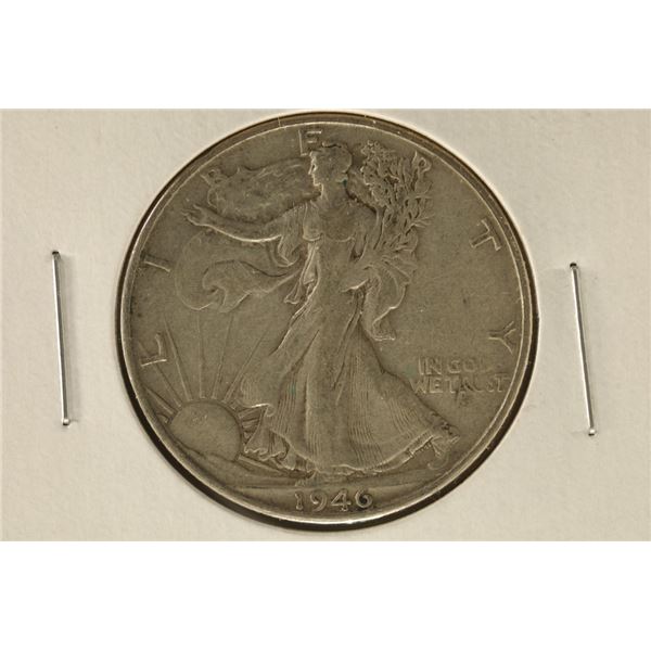 1946-S SILVER WALKING LIBERTY HALF DOLLAR