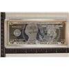 Image 1 : 1 OZ. .999 PURE SILVER US $5 BILL INGOT WITH CERT.