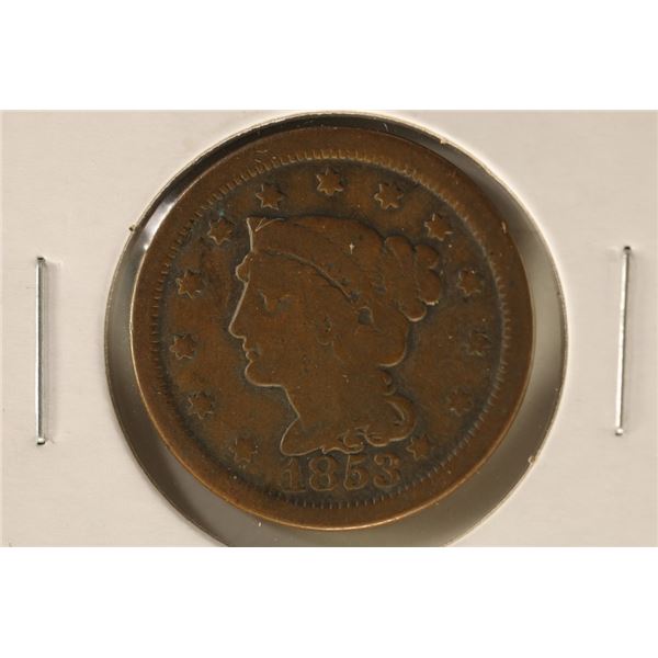 1853 US LARGE CENT