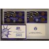 Image 1 : 2002 US PROOF SET (WITH BOX) & WITH CERTIFICATE