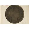 Image 1 : 1908 SILVER BARBER HALF DOLLAR