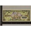 Image 2 : 2005 DISNEY $1 CRISP UNC COLORIZED BILL "DUMBO"