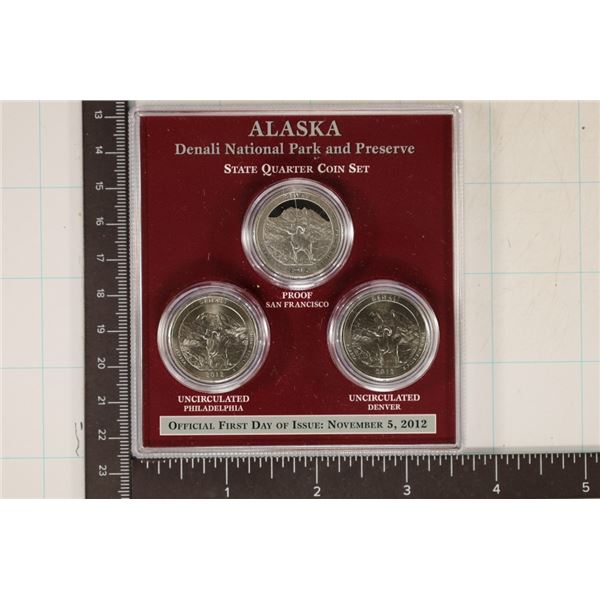2012-P/D/S QUARTER SET IN HARD PLASTIC CASE