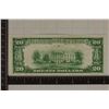 Image 2 : 1929 US $20 NATIONAL CURRENCY BROWN SEAL CRISP UNC