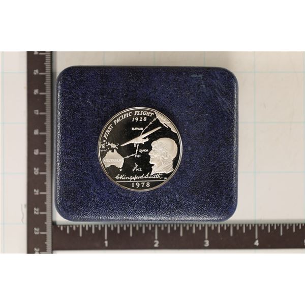 1978 SAMOA 1 TALA STERLING SILVER PROOF COIN