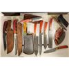 Image 2 : 11 BRAND NEW KNIVES: 9 DAMSCUS STEEL & 2 CARBON