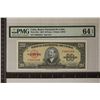 Image 1 : 1949 CUBA 20 PESO PMG 64 CHOICE UNC.  EXCEPTIONAL