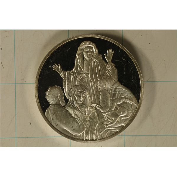 2.12 TROY OZ. STERLING SILVER "REMBRANDT" PF