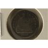 Image 1 : 1857 US SILVER SEATED LIBERTY HALF DIME