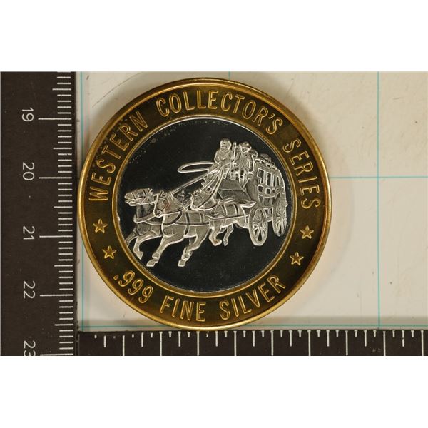 $10 SILVER BOOMTOWN CASINO BILOXI, MS TOKEN