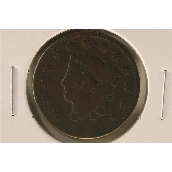 1833 US LARGE CENT
