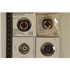 Image 1 : 4 RED CROSS STERLING SILVER PINS: WWII VOLUNTEER