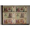 Image 1 : 6-ZIMBABWE BILLS: 2-1997-$5, 2-2007-$5 ONE IS HAS