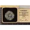 1984 KIRIBATI $10 PF STERLING SILVER COIN .841 OZ