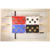 4-US 50 STATE QUARTER SETS IN BOXES WITH CERTS.,