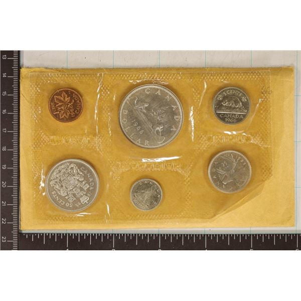 SILVER 1966 CANADA (PF LIKE) SET 1.1 OZ OZ. ASW