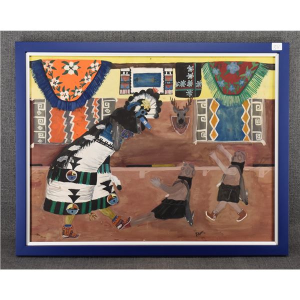 ZUNI PAINTING (PERCE SANDY)