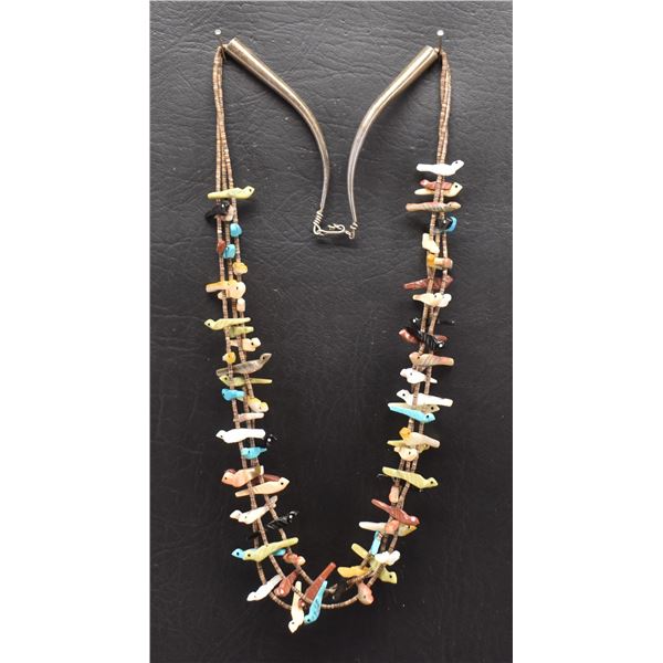 ZUNI FETISH NECKLACE