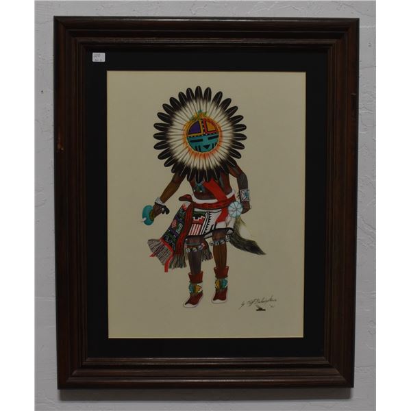 HOPI  PAINTING (CLIFF BAHNIMPTEWA)