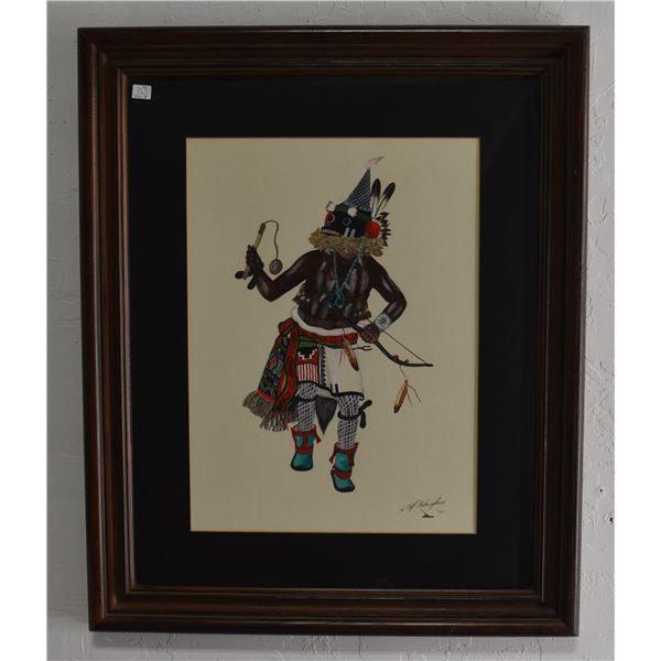 HOPI  PAINTING (CLIFF BAHNIMPTEWA)