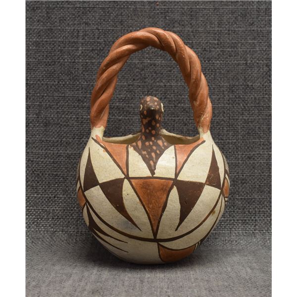 ACOMA POTTERY BASKET