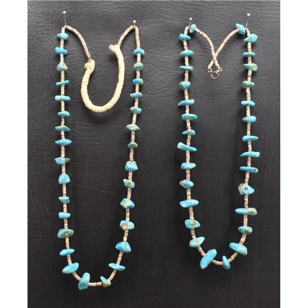 TWO PUEBLO NECKLACES