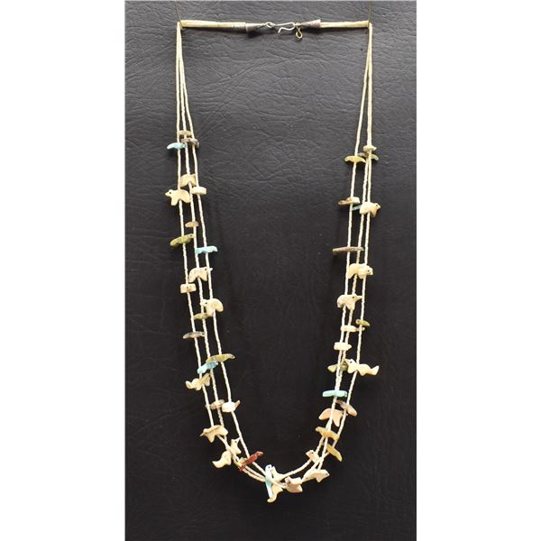 ZUNI FETISH NECKLACE