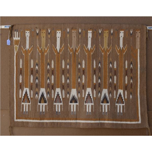 NAVAJO YEI TEXTILE