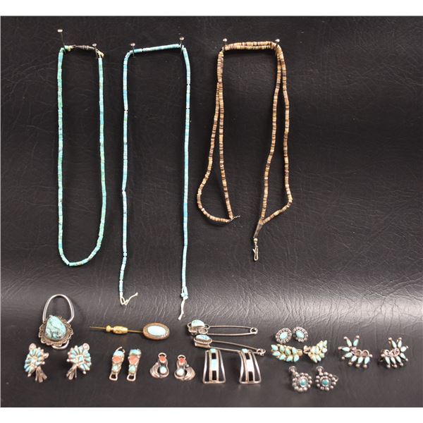 NAVAJO JEWELRY ITEMS