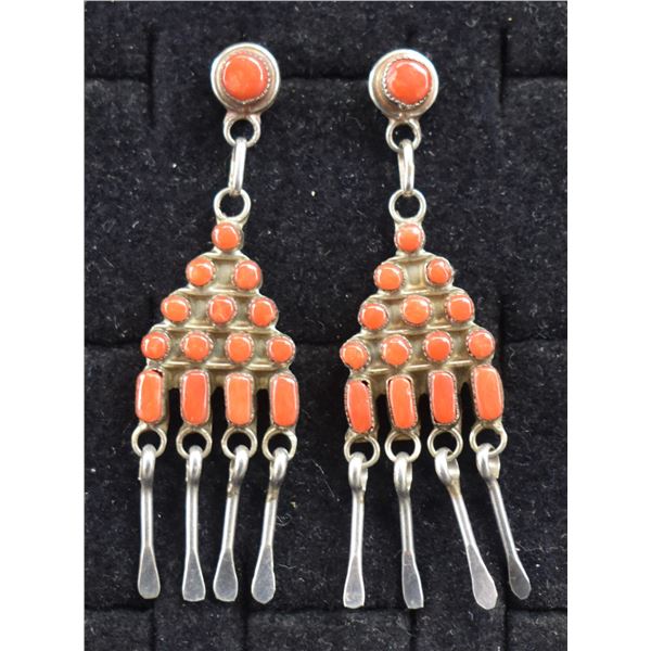 NAVAJO CHANDELIER EARRINGS