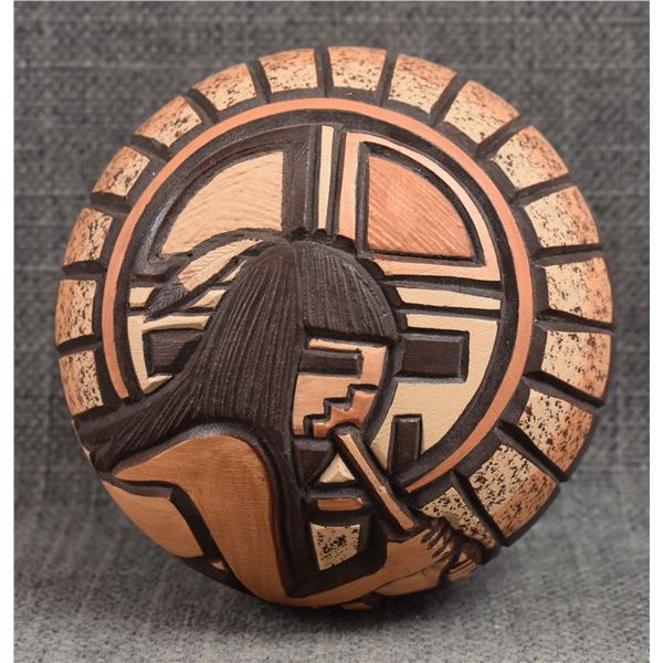 HOPI POTTERY SEED POT (CARLA NAMPEYO)