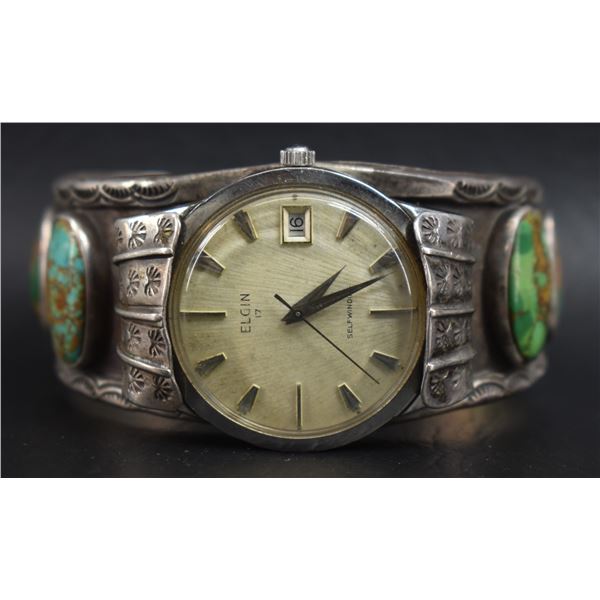 NAVAJO WATCHBAND (SIGNED)