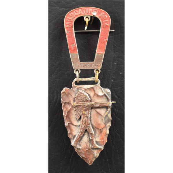 IMPROVED ORDER OF THE RED MEN PIN