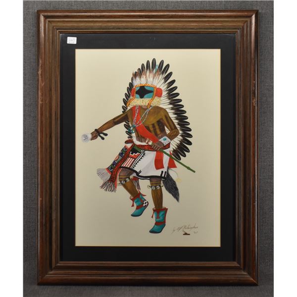 HOPI PAINTING (CLIFF BAHNIMPTEWA)