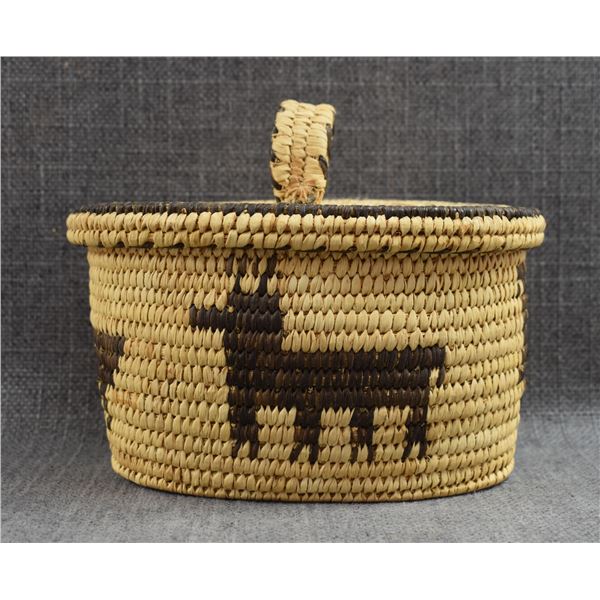 PAPAGO BASKETRY CONTAINER