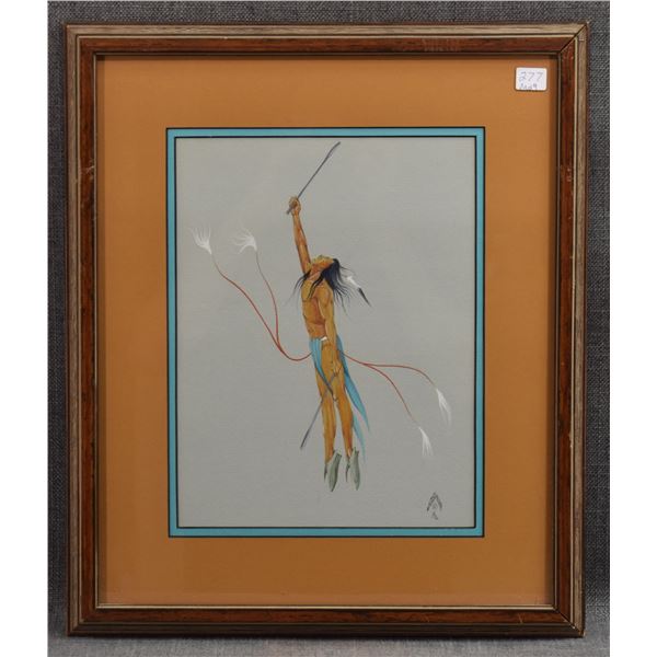 CREEK/SEMINOLE PAINTING (JOSHUA)