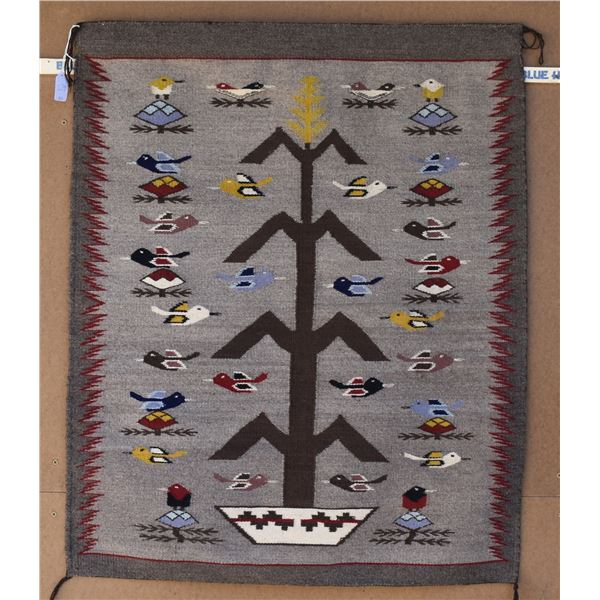 NAVAJO TREE OF LIFE TEXTILE