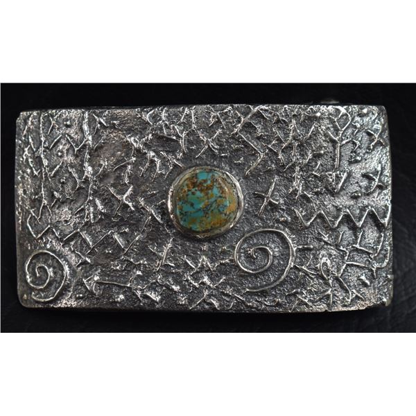 NAVAJO BELT BUCKLE (STEWART BILLIE)