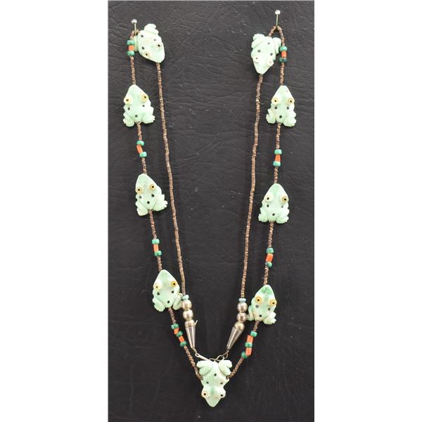 ZUNI FETISH NECKLACE