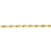 Image 6 : Estate 18k Yellow Gold 7" Polished Fancy Marquise Shaped Link Chain Bracelet
