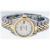 Image 9 : Rolex Ladies 2 Tone Yellow Gold & Stainless Steel Silver Index Tapestry Wristwat