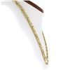 Image 2 : Vintage Italian 14k Gold 40" Long Interlocking Paperclip Link Chain Necklace
