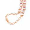 Image 2 : 60.70 ctw Morganite and 1.44 ctw Diamond 14K Rose Gold Necklace
