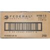 Image 2 : 16 ga Federal Game Load  #7 1/2 Shot 2 3/4 inch CASE LOT - 250 Rds