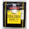 Image 1 : 338 cal Barnes X Bullets 225 gr X - 50 Rds